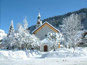 Pfarrkirche St. Josef Winter 2002/2003