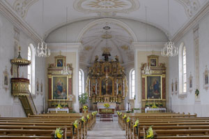 Pfarrkirche St. Josef innen